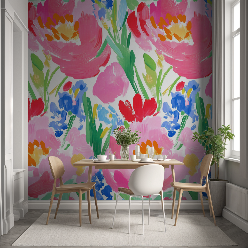 Floral Bliss Wallpaper