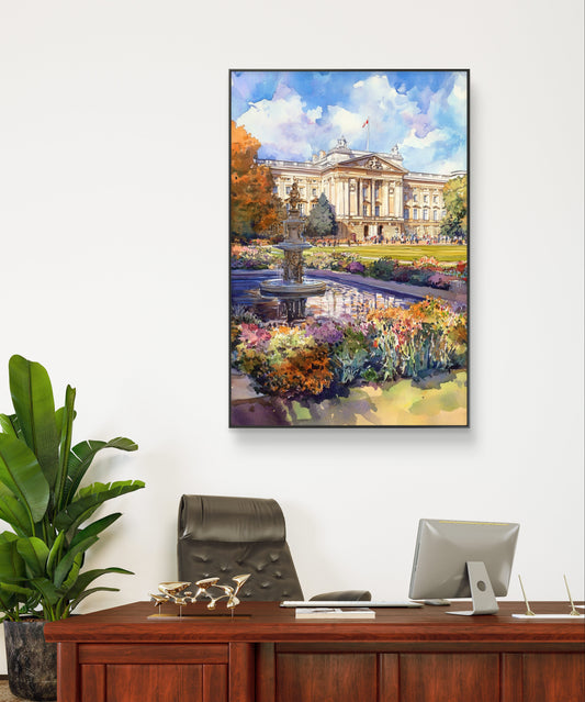 Buckingham Palace Canvas Painting