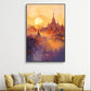 Mystical Bagan Sunrise [Myanmar]Canva painting 001