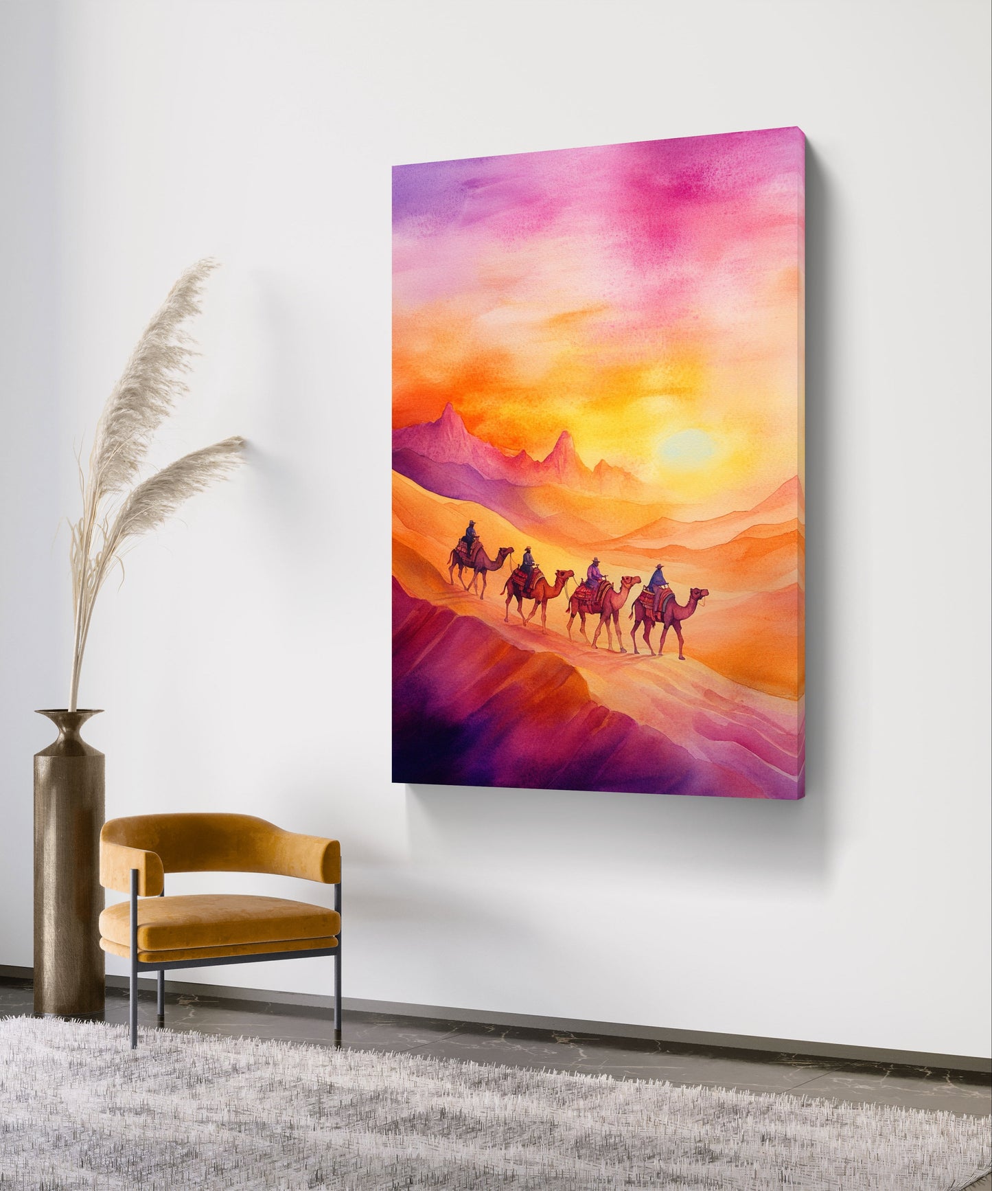 Caravan of Dreams Canvas Painting