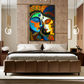 Radha Krishna Art - 002 Canvas Painting