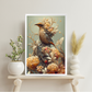 Bohemian Bird canvas painting featuring a stylish bird design with bohemian elements. This artwork adds a unique and artistic touch to any room, ideal for enhancing living rooms, bedrooms, or creative spaces with charm and sophistication.