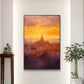 Mystical Bagan Sunrise [Myanmar]Canva painting 002