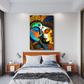 Radha Krishna Art - 002 Canvas Painting