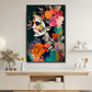 It's a canvas painting of abstract multimedia of women, themed with colourful tones making it vibrant, perfect for modern home decor. It's perfect if you like trendy artwork or wall painting for living room. Get your's now! 