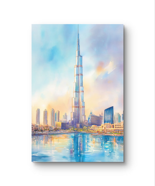 Dubai, UAE Canvas Painting