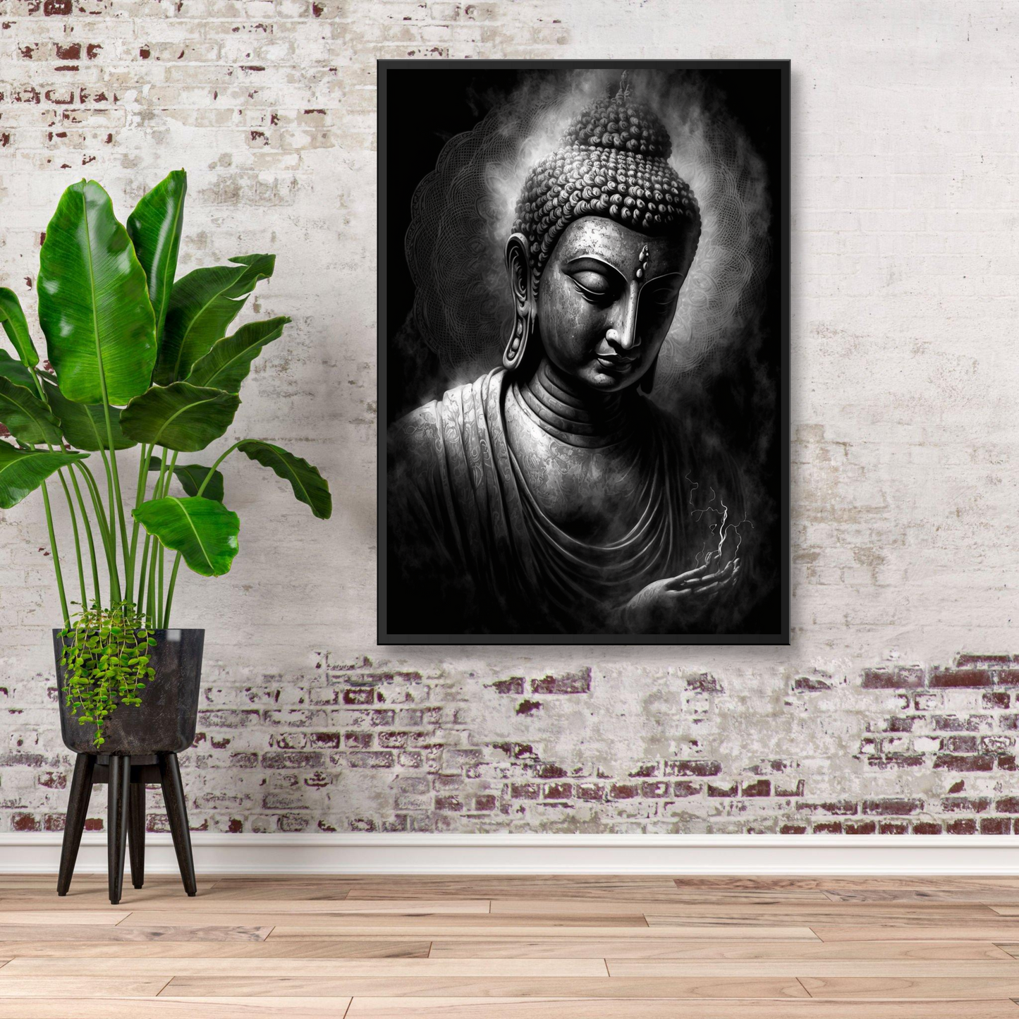 Lord Buddha - 003 Canvas Painting