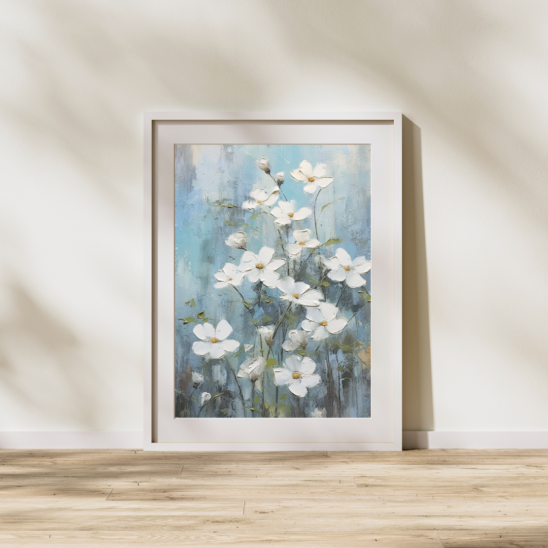 Vibrant Lilies Canvas Painting