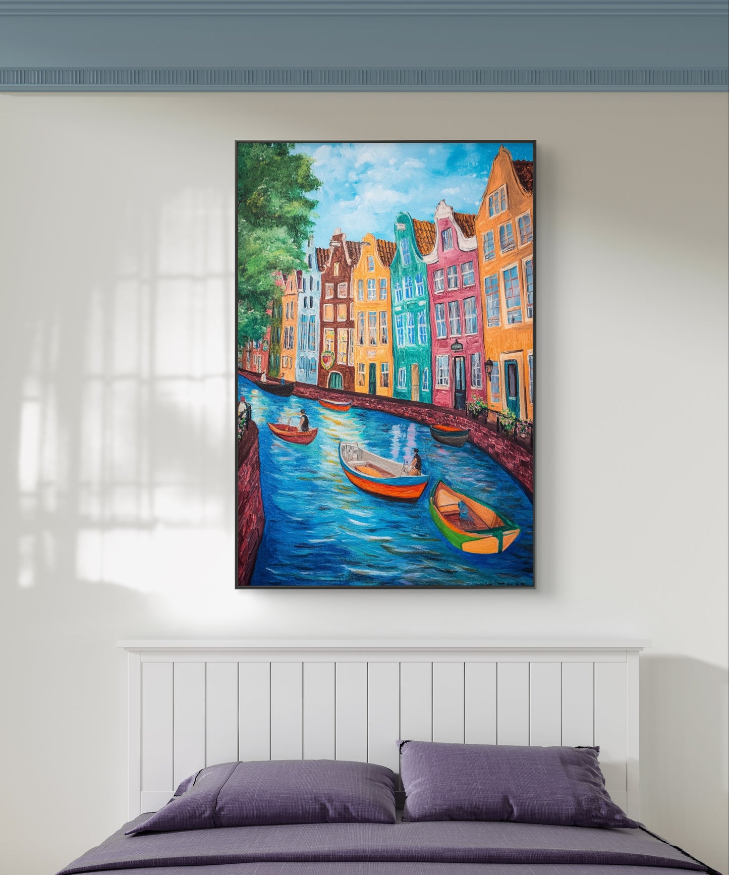 Amsterdam Serenade Canvas Painting