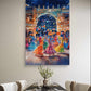 Rhythms of Royalty - Udaipur Canvas Painting