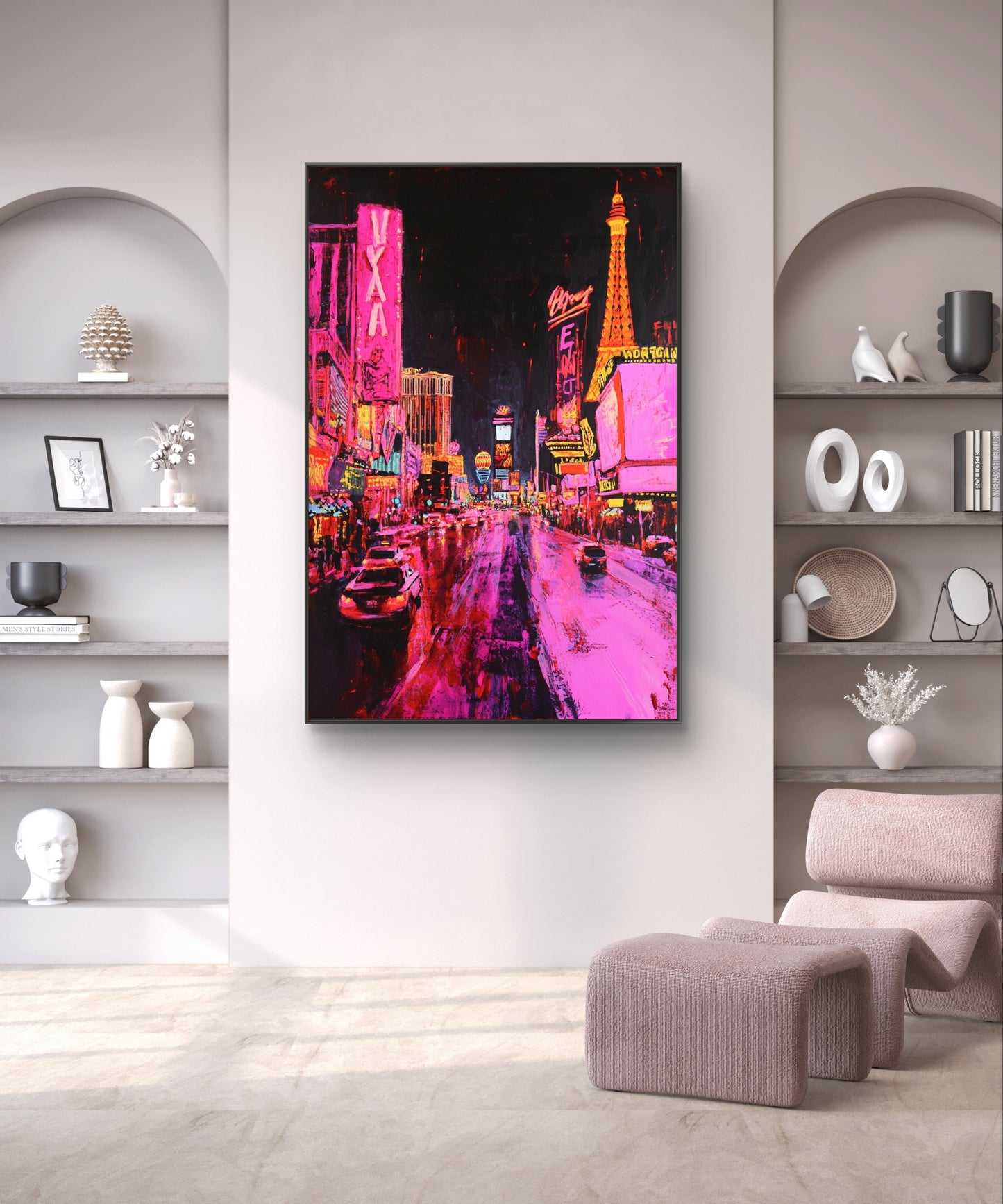 Las Vegas Canvas painting