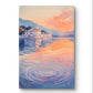 Lake Pichola at Sunset Canvas Painting