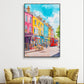 Notting Hill Scene Canvas Painting