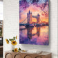 Tower Bridge with a Twilight Glow Canvas Painting