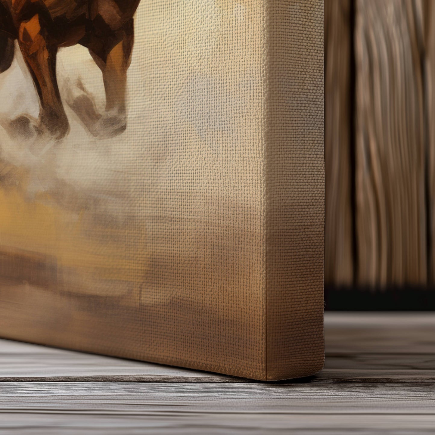 7 running horses 006 Canvas Painting