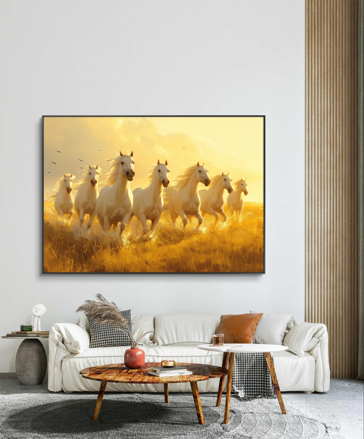 7 Running Horses 011 Canvas Painting