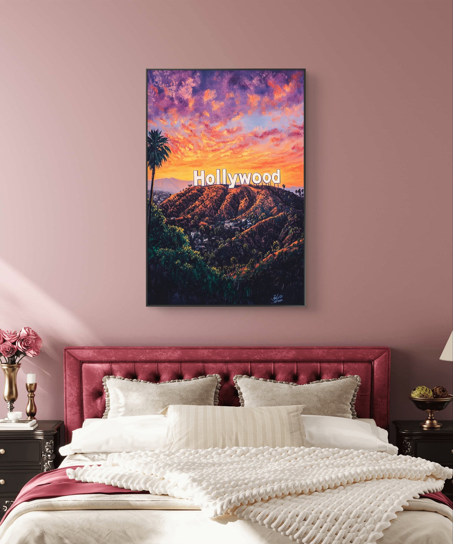 Los Angeles Canvas Painting