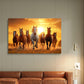 7 Running Horses 015 Canvas painting