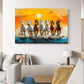 7 Running Horses 018 Canvas painting