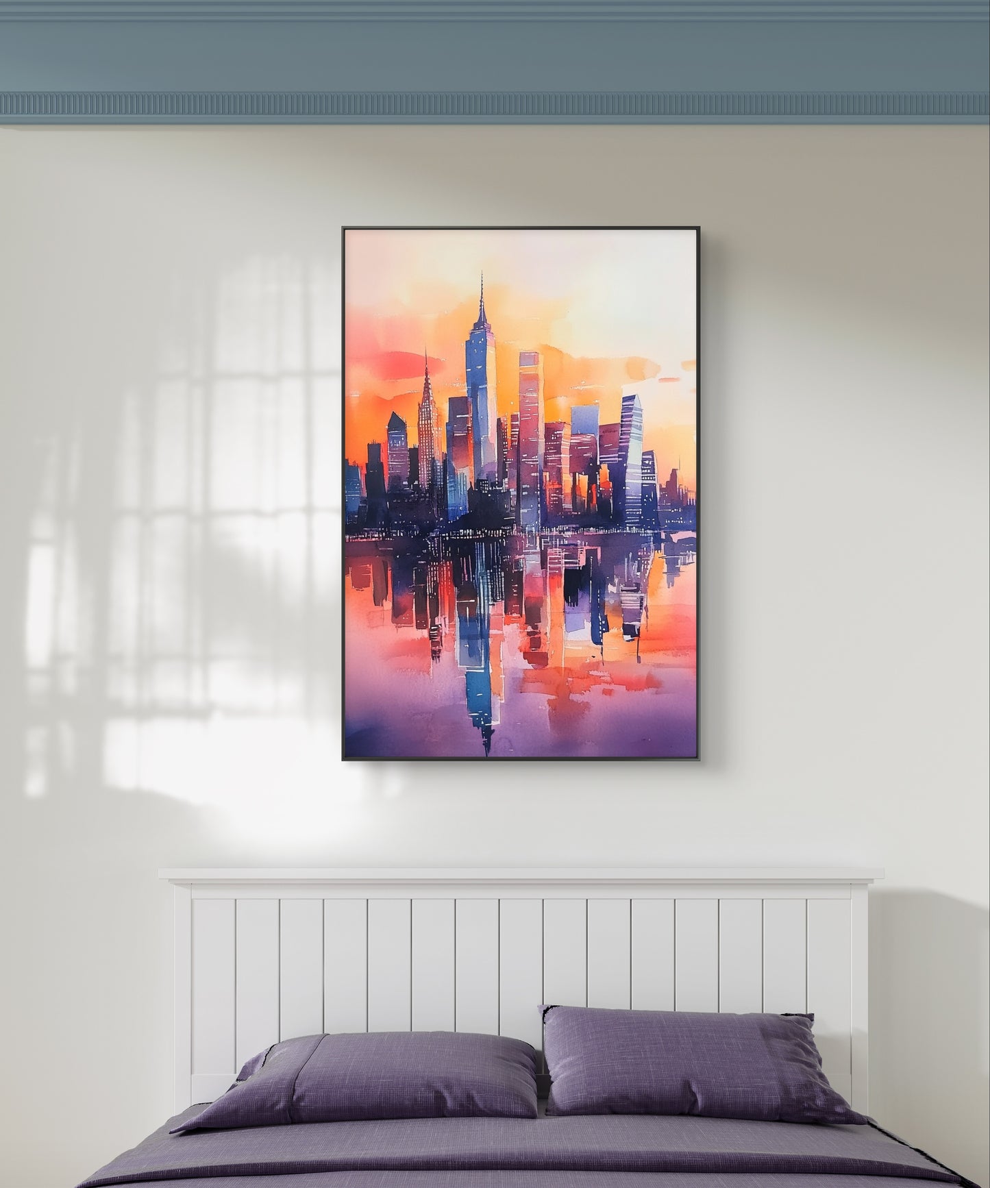 New York City Skyline Canvas Painting