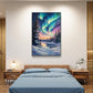 Aurora Borealis Canvas Painting 002