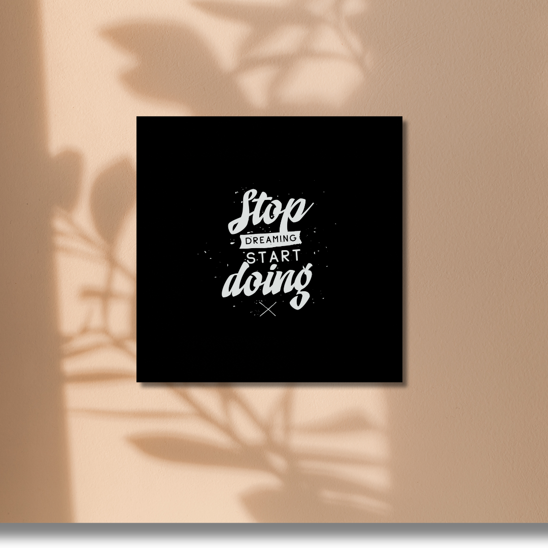 Stop dreaming Canvas Painting