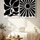 Black Elegance Canvas Painting