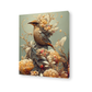 Bohemian Bird canvas painting featuring a stylish bird design with bohemian elements. This artwork adds a unique and artistic touch to any room, ideal for enhancing living rooms, bedrooms, or creative spaces with charm and sophistication.