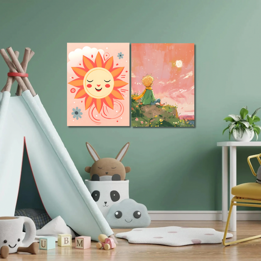 Cheerful Radiance Canvas Painting