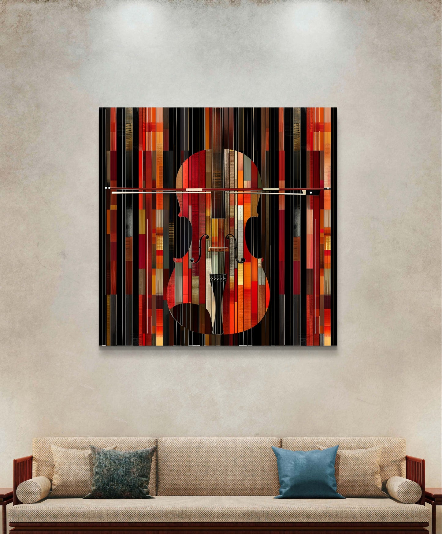 Classic Strings 001 Canvas Painting