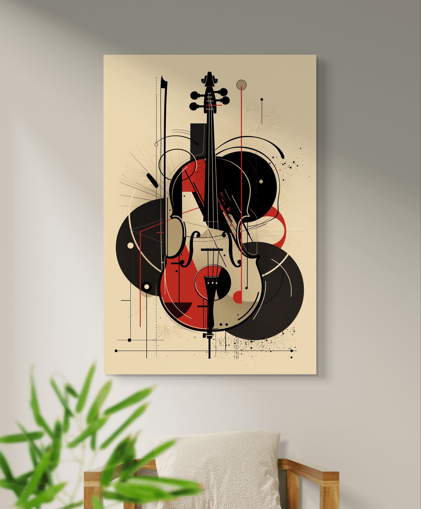 Classic Strings 003 Canvas Painting