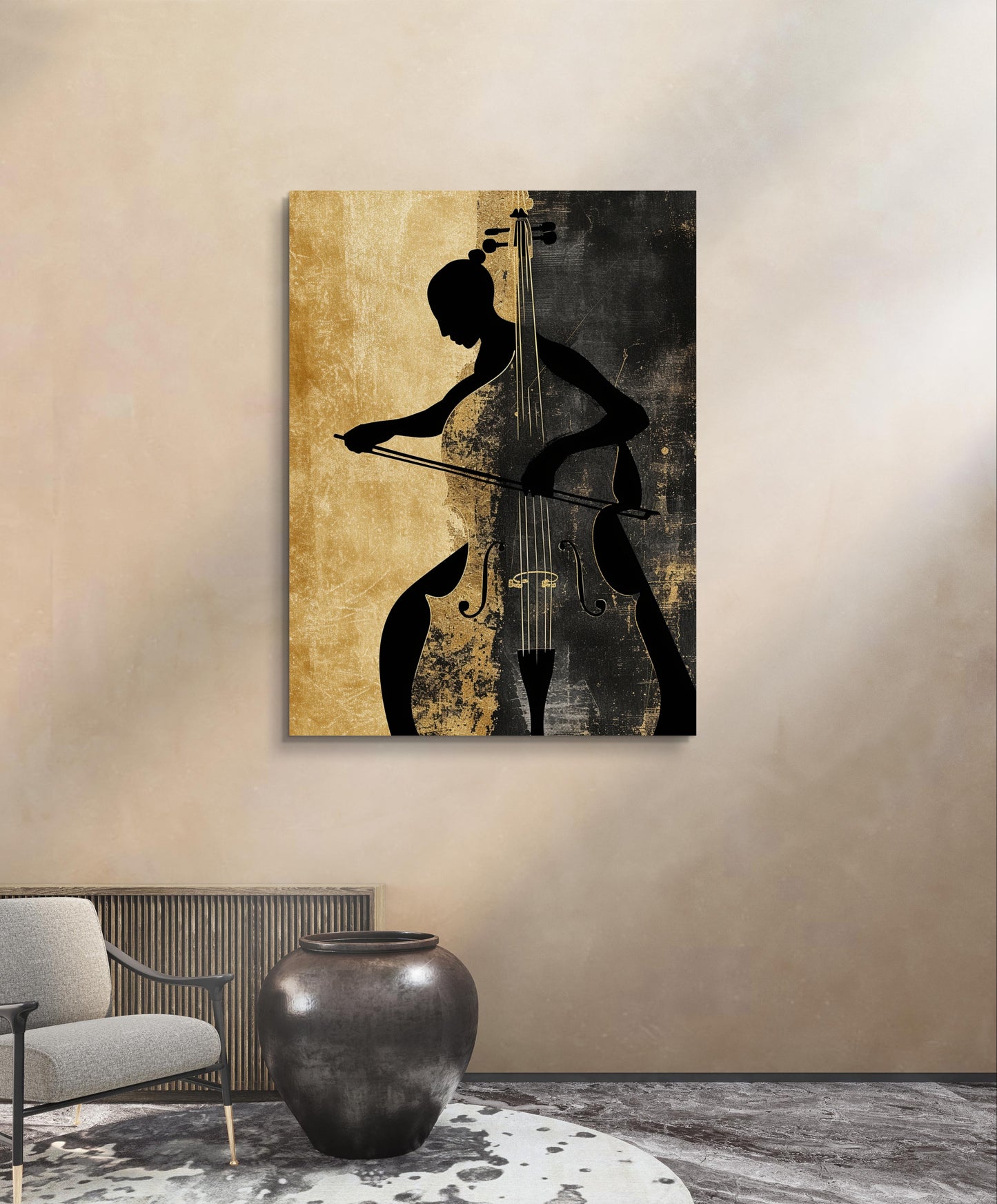 Classic Strings 004 Canvas Painting