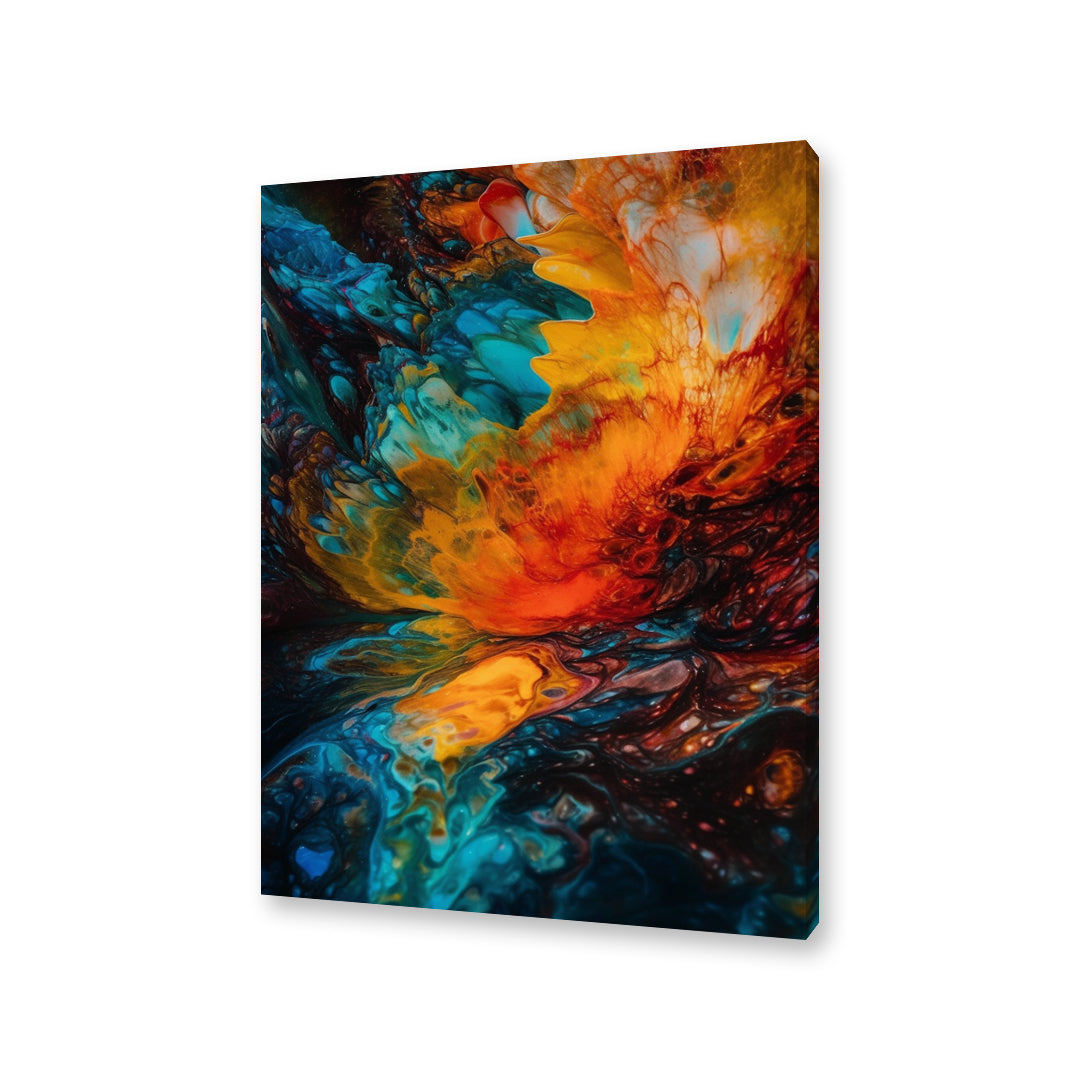 Color Fantasy Canvas Painting