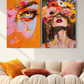 Colourful Gaze Canvas Painting