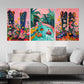 Colourful Whisper Canvas Painting