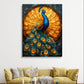 Majestic Peacock 001 Canvas Painting