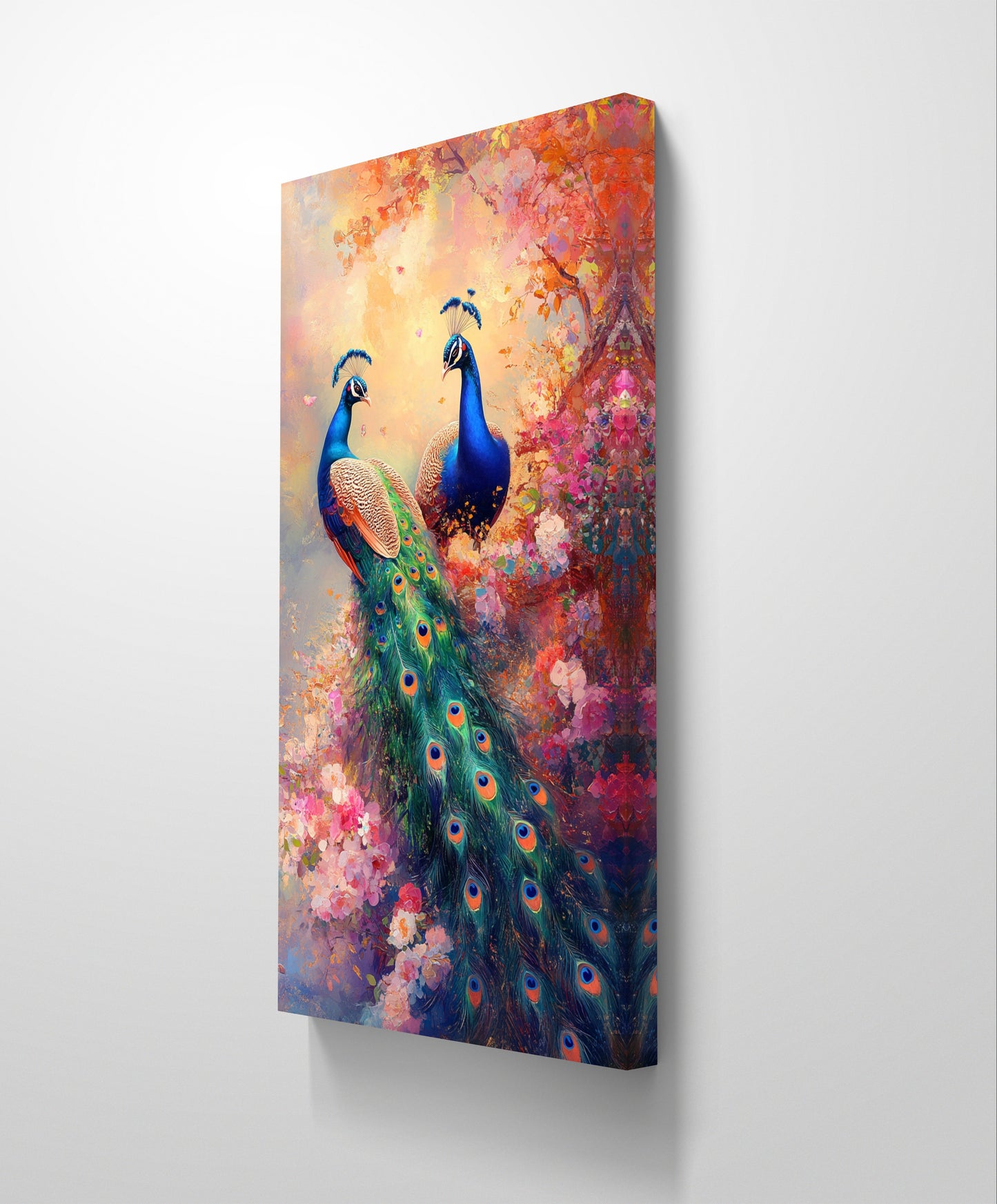 Majestic Peacock 009 Canvas Painting