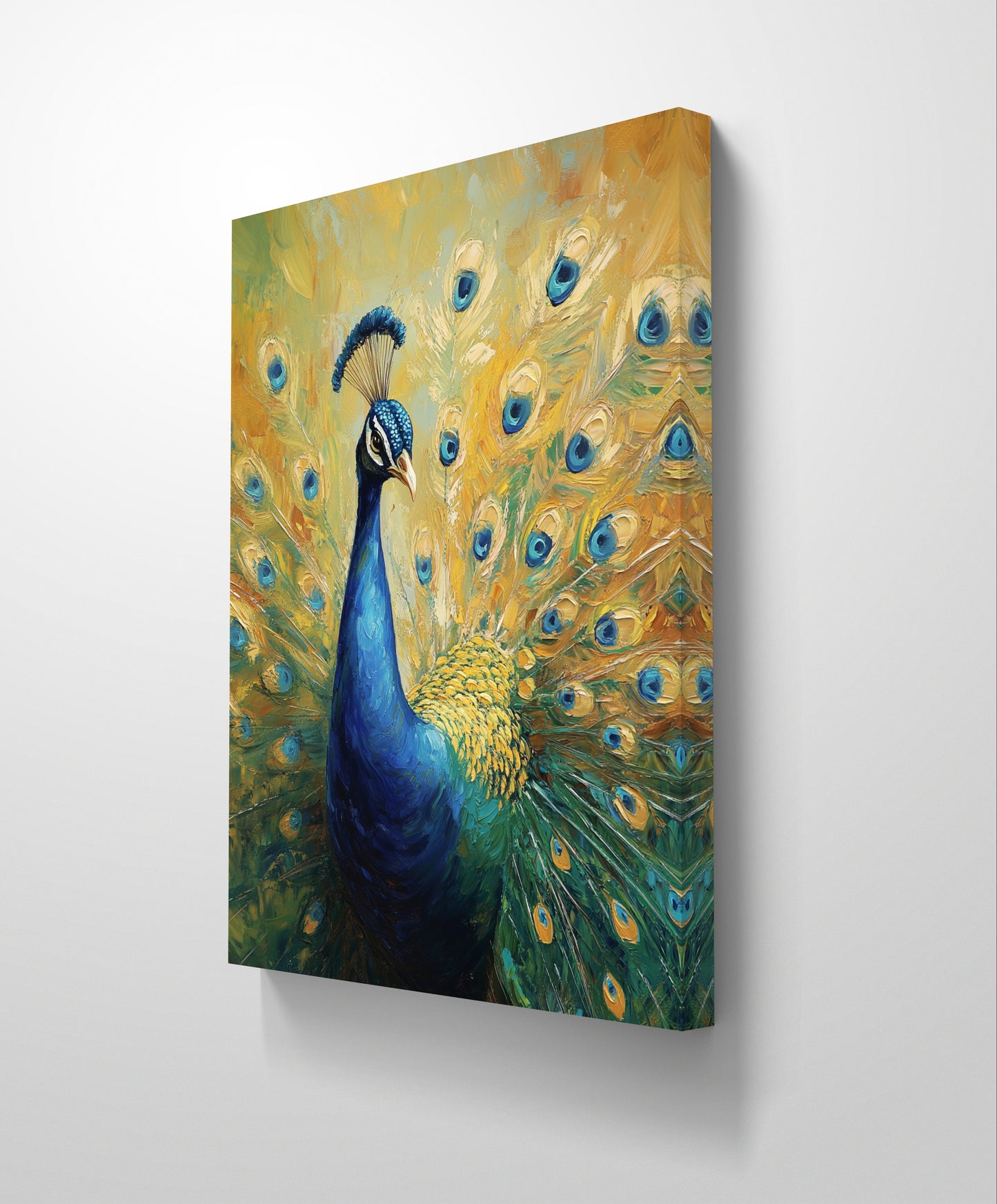 Majestic Peacock 011 Canvas Painting