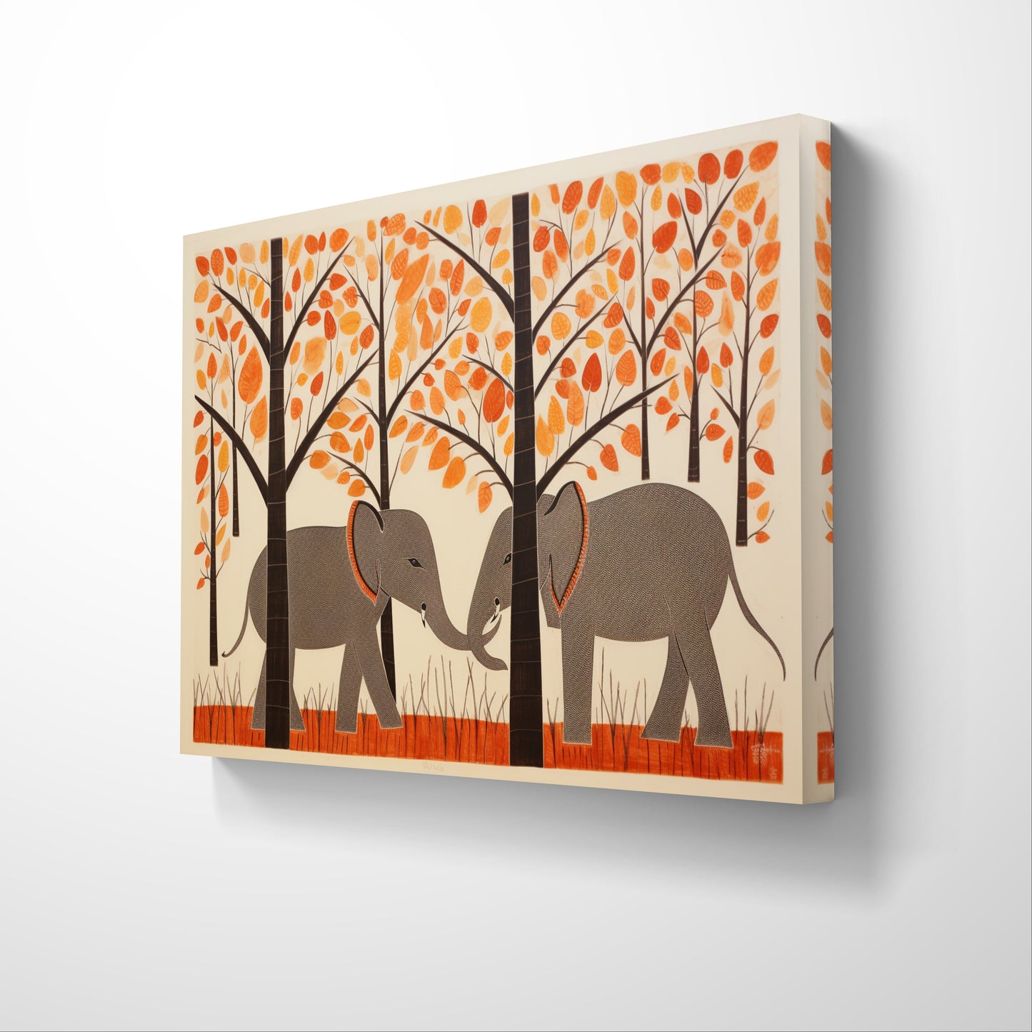 Mystic Elephant 011 Canvas Painting