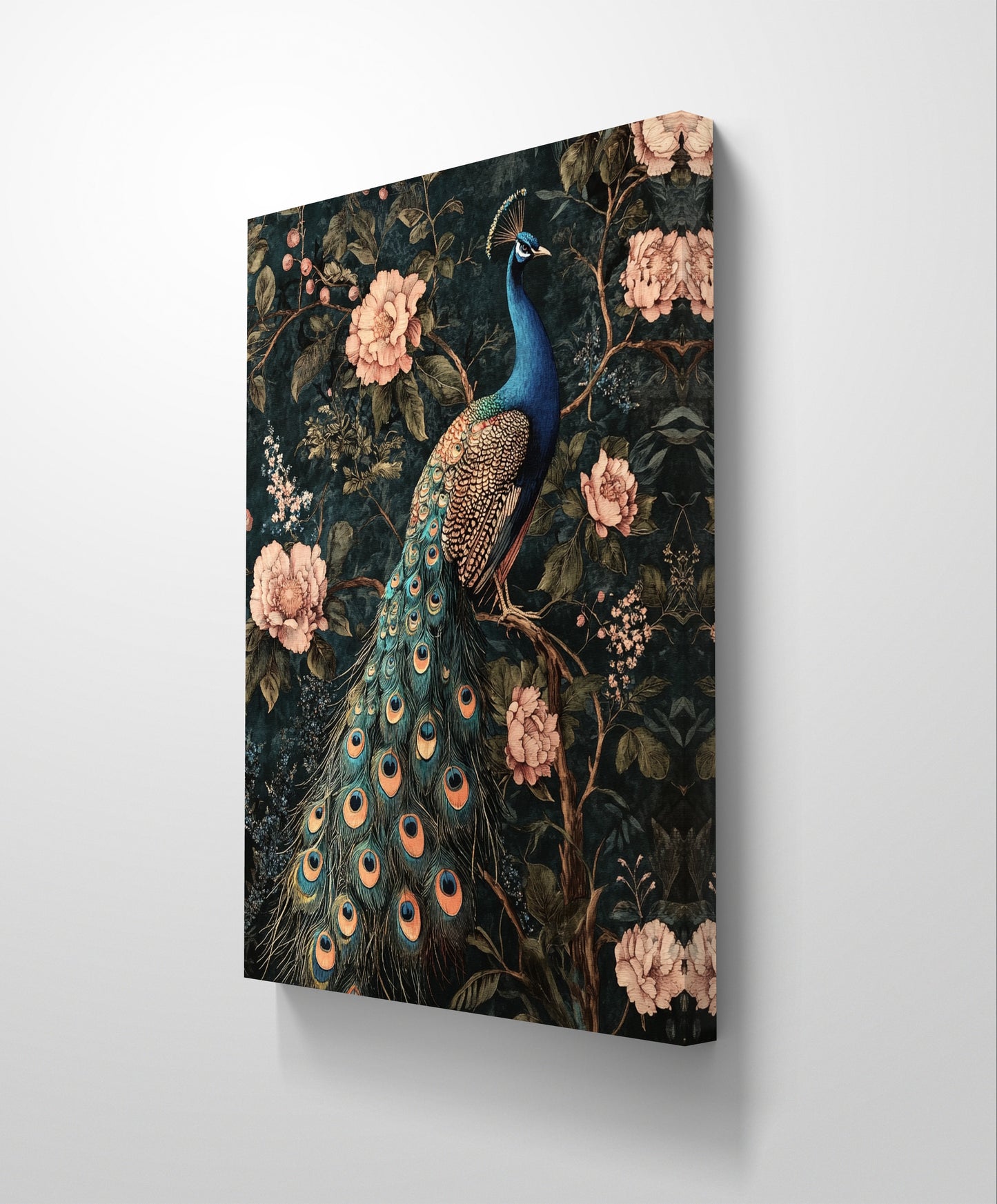 Majestic Peacock 008 Canvas Painting