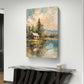 Vintage Waterscape Canvas Painting