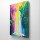 Tranquil Waterfall Canvas Painting