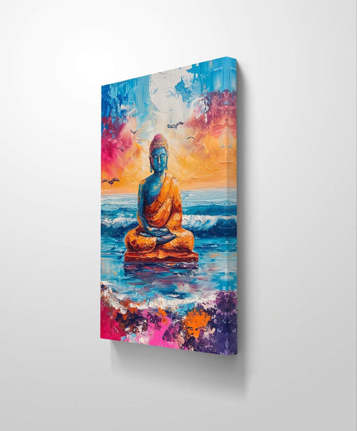 Lord Buddha 007 Canvas Painting