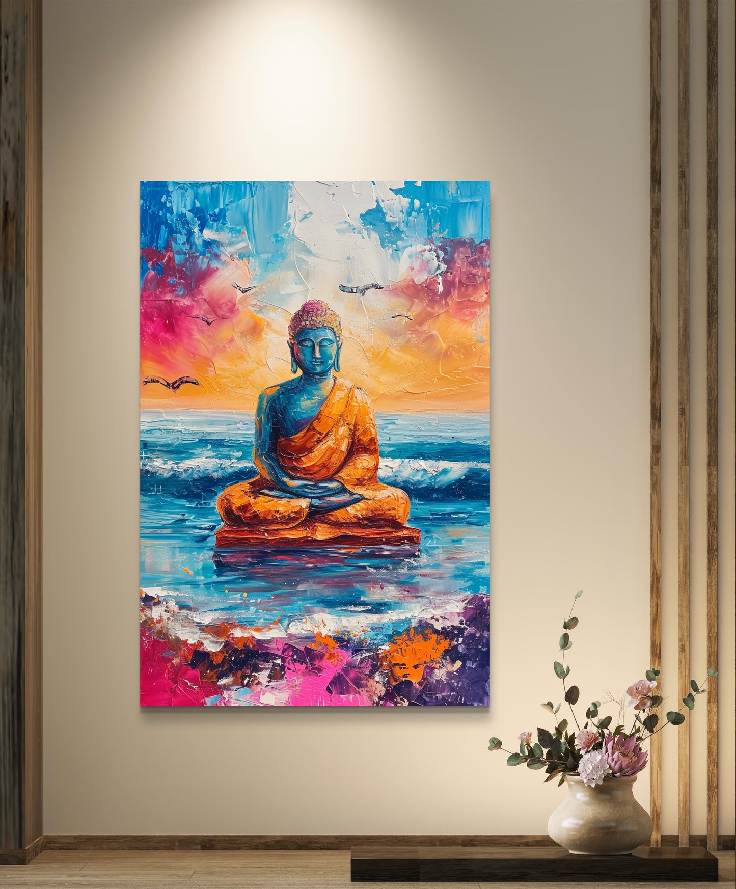 Lord Buddha 007 Canvas Painting