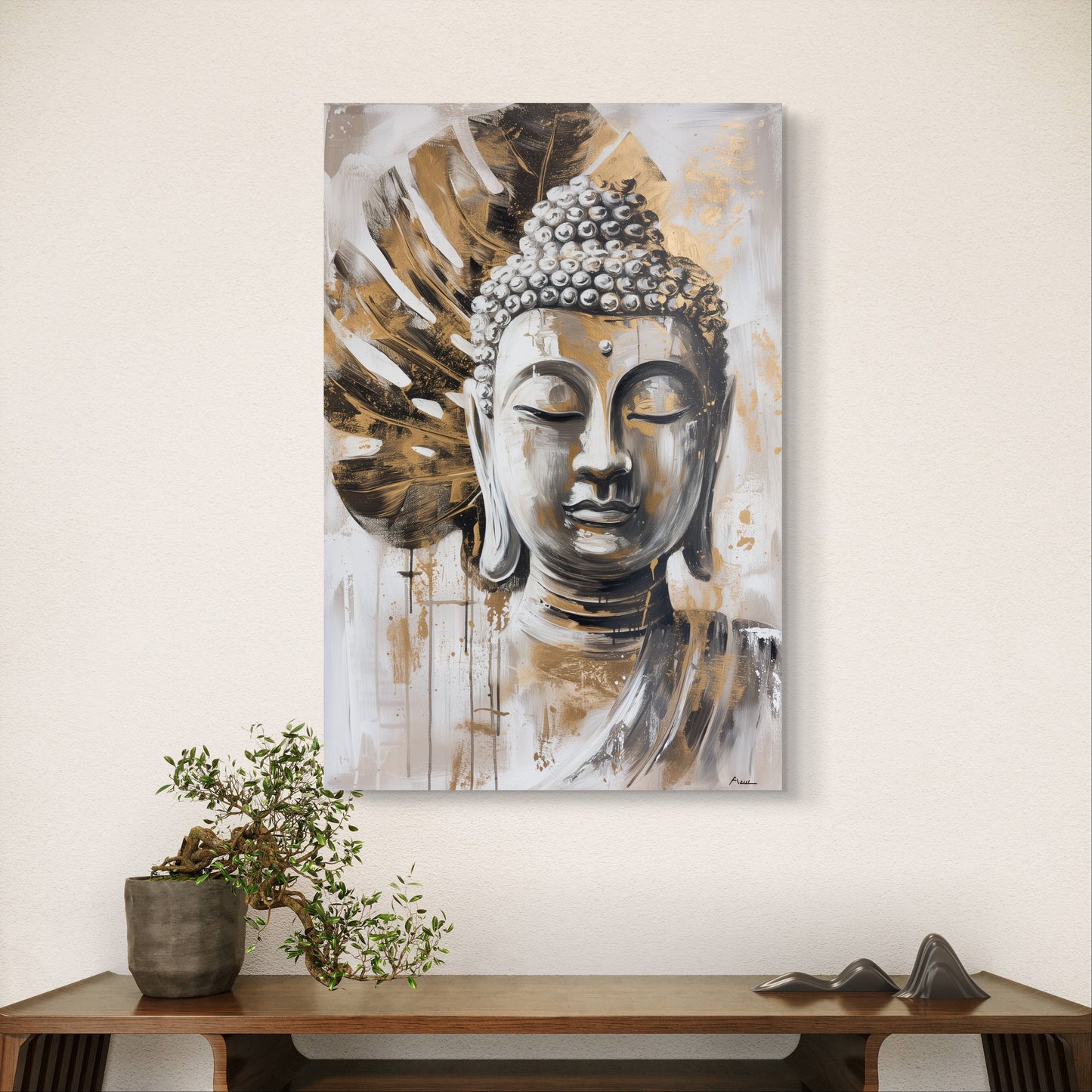 Lord Buddha 008 Canvas Painting