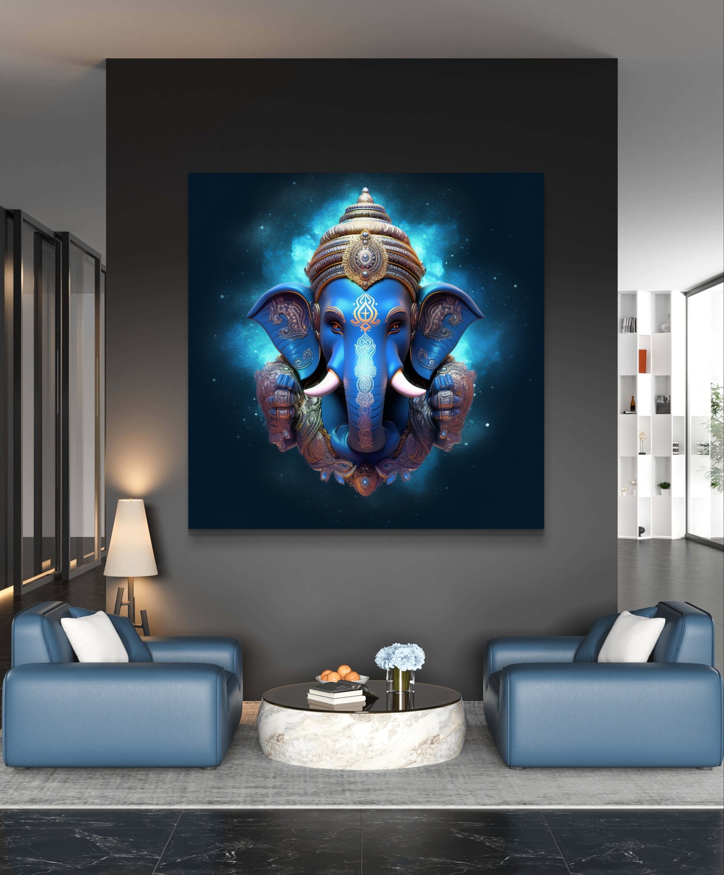 Lord Ganesha 005 Canvas Painting