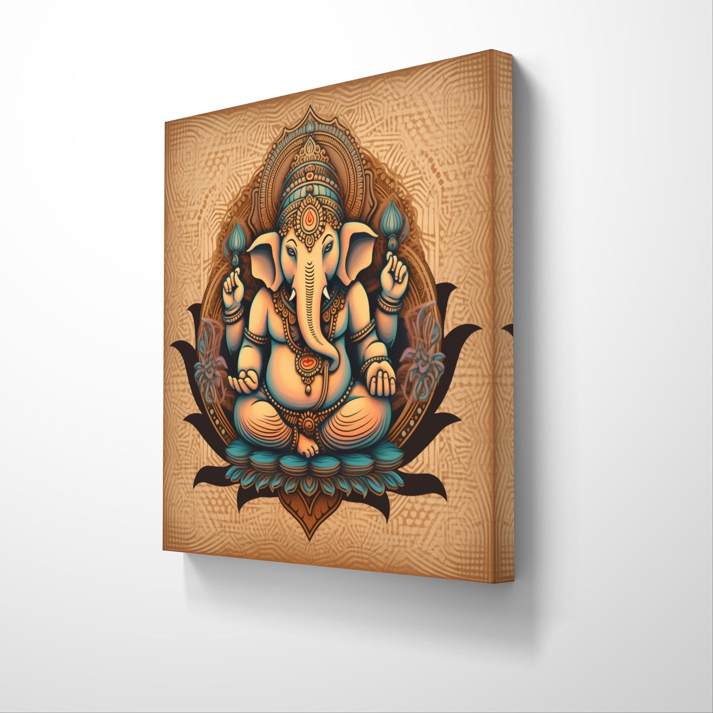 Lord Ganesha 007 Canvas Painting