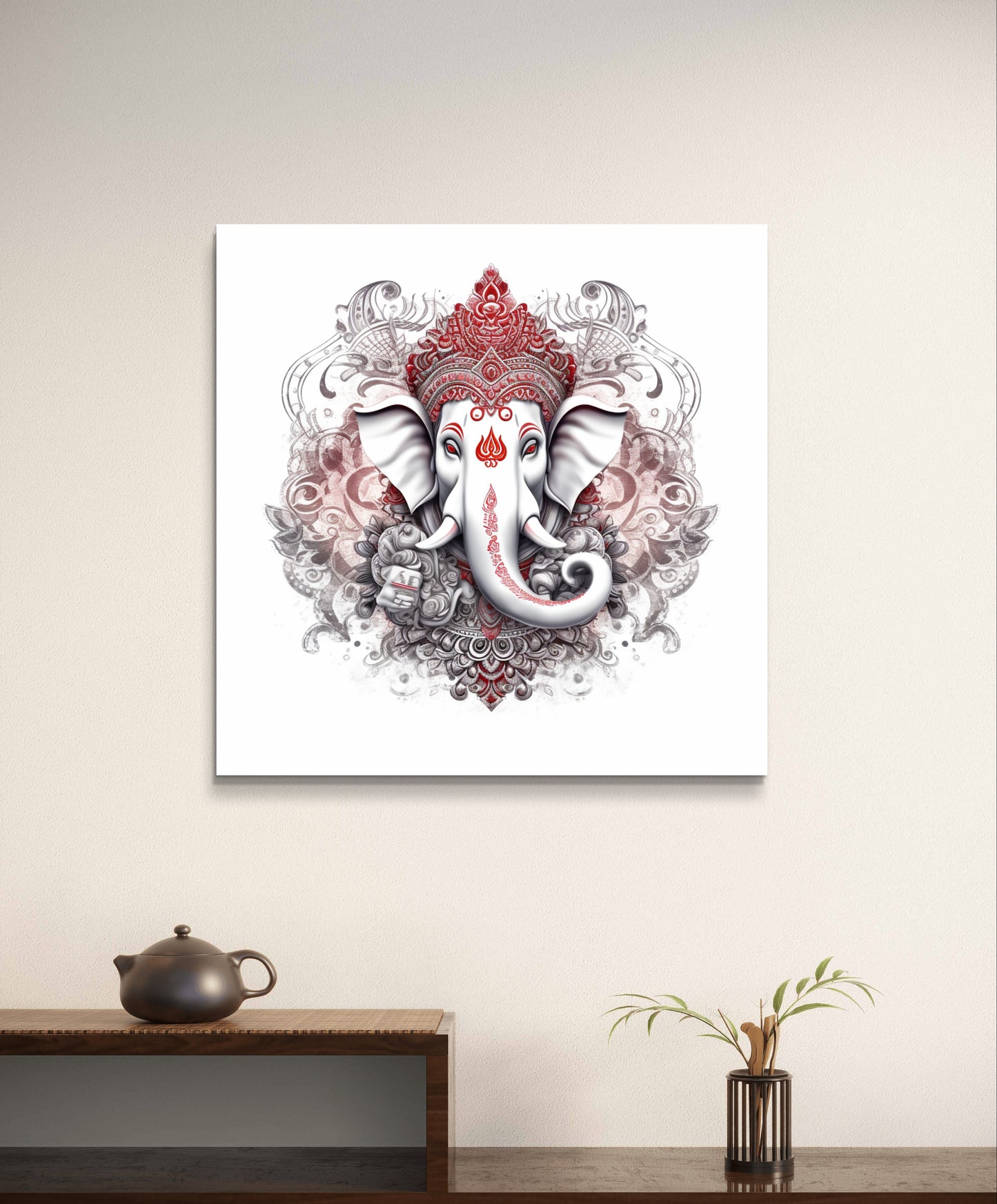 Lord Ganesha 008 Canvas Painting