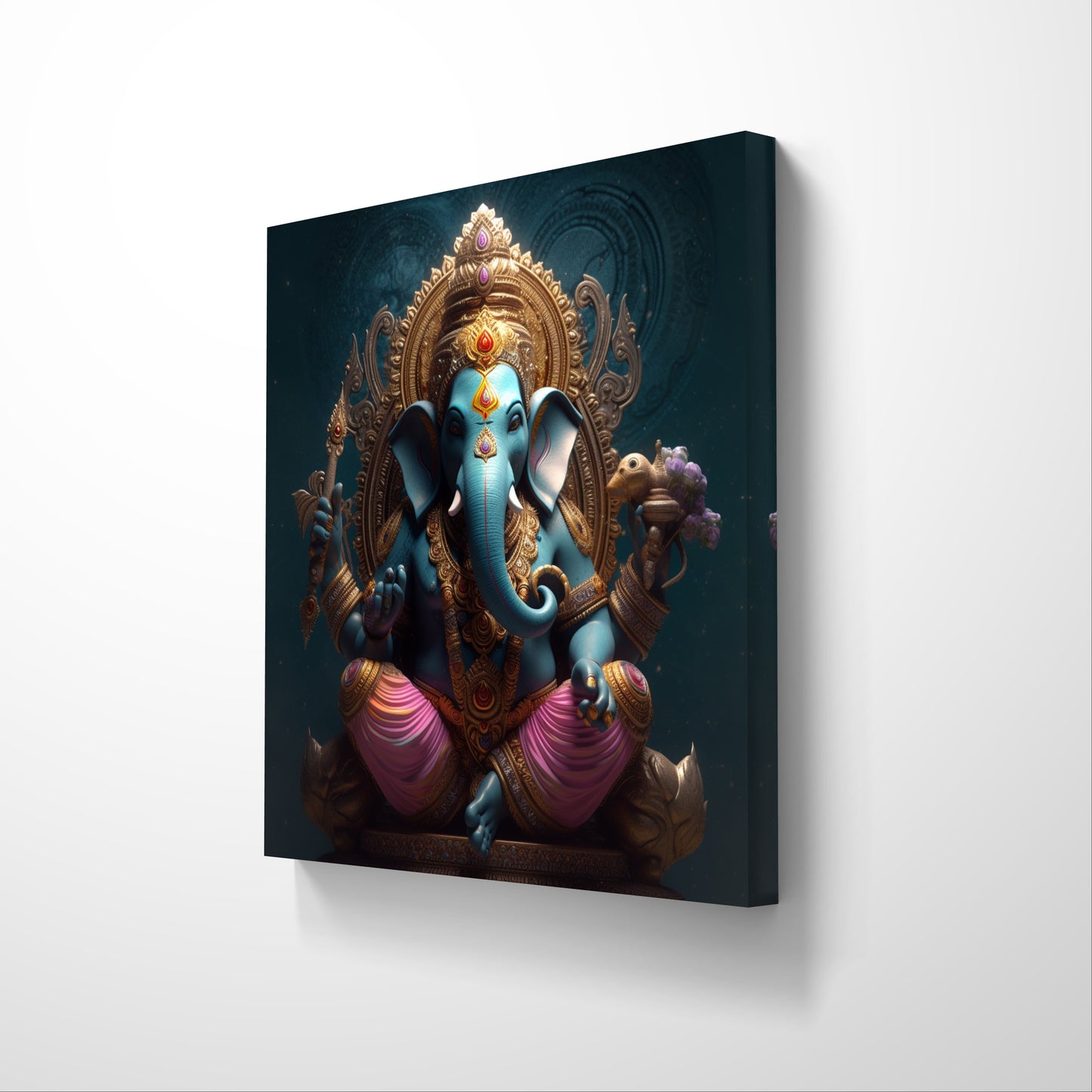 Lord Ganesha 009 Canvas Painting