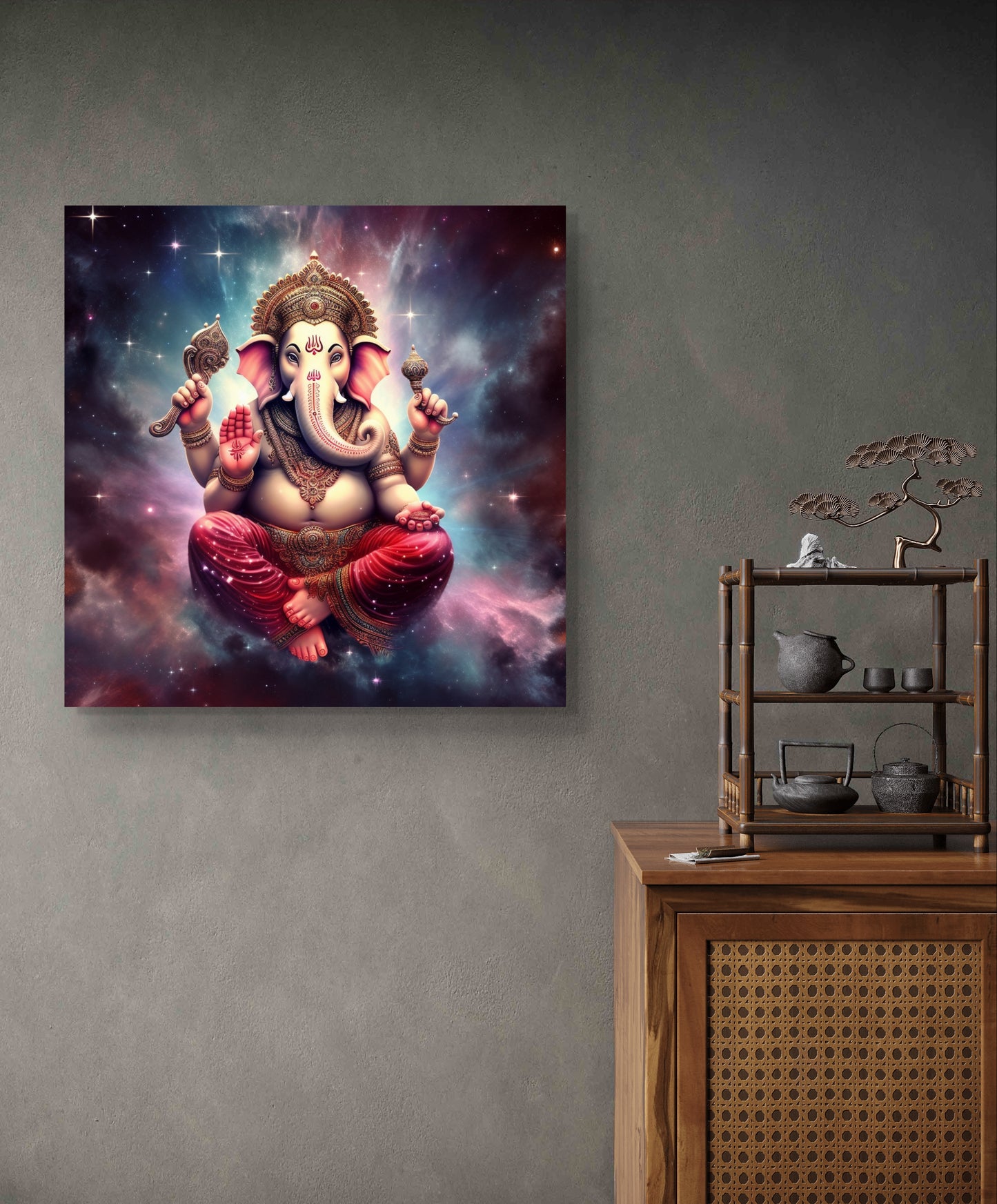 Lord Ganesha 011 Canvas Painting